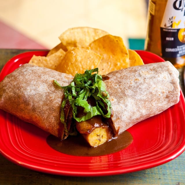 Hole Mole Wrap "Winner Best Veggie Burrito ".