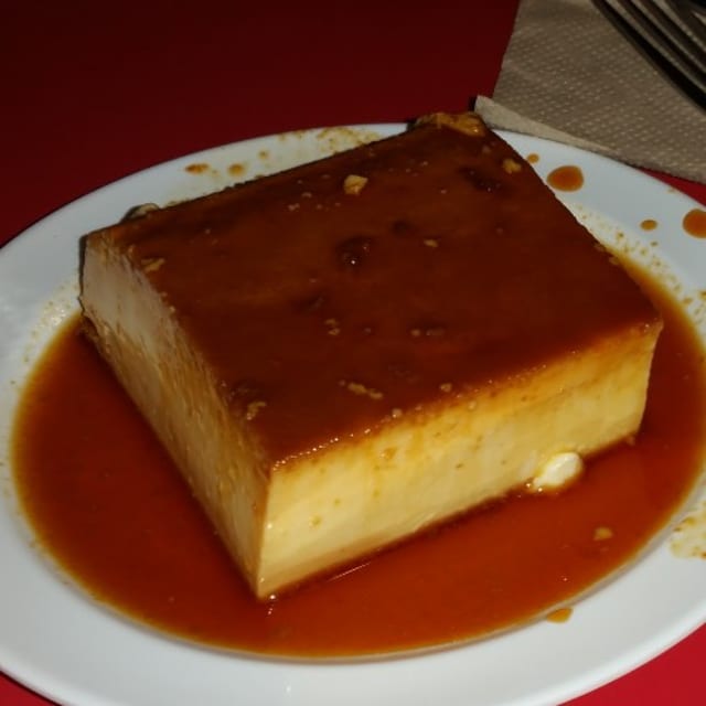 Flan Caramel Custard.
