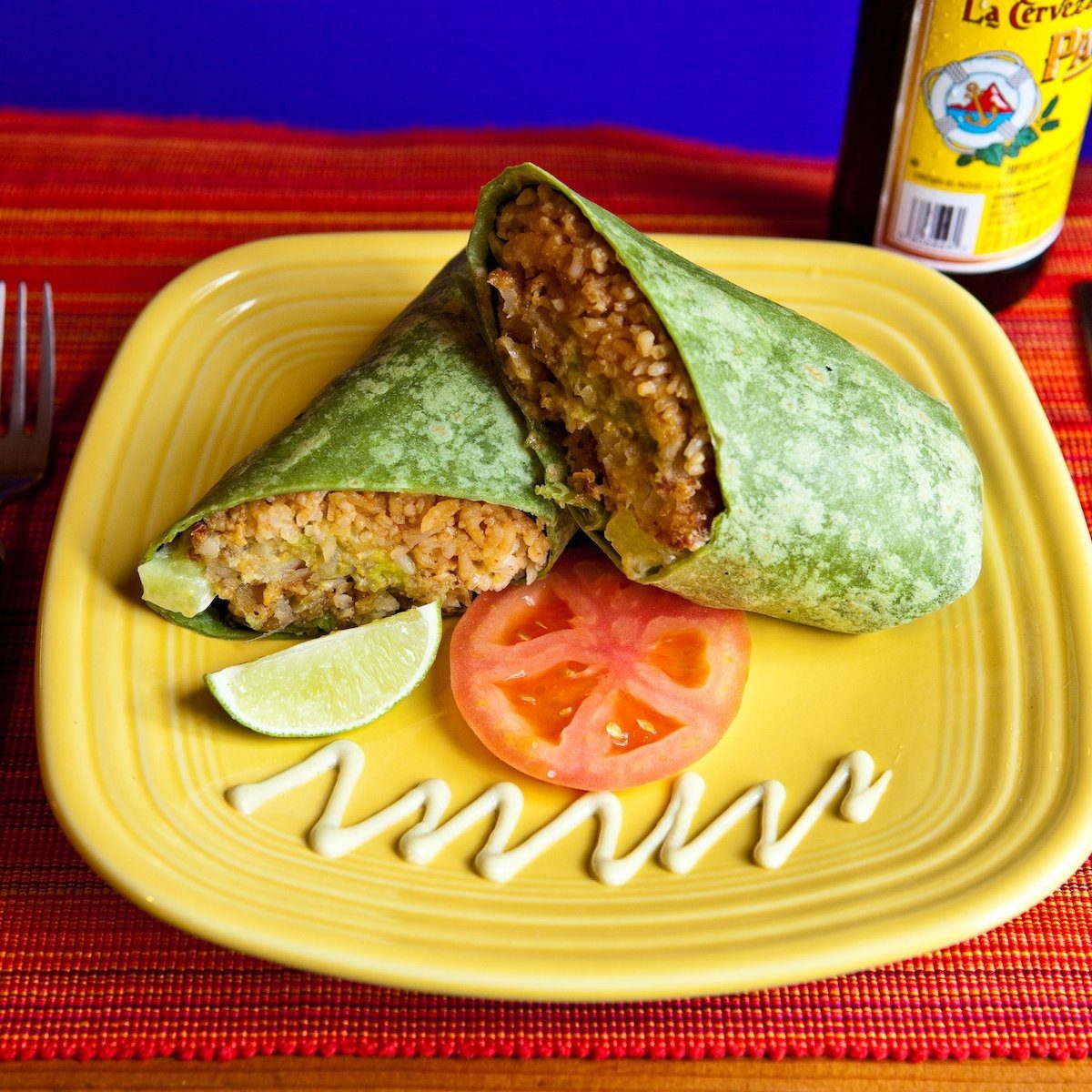 Wasabi Burrito (East Meets Mex!).