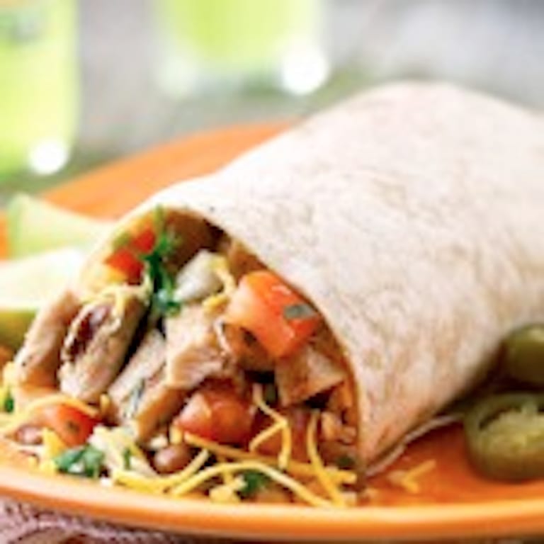 Delicious Chicken Burrito and More
