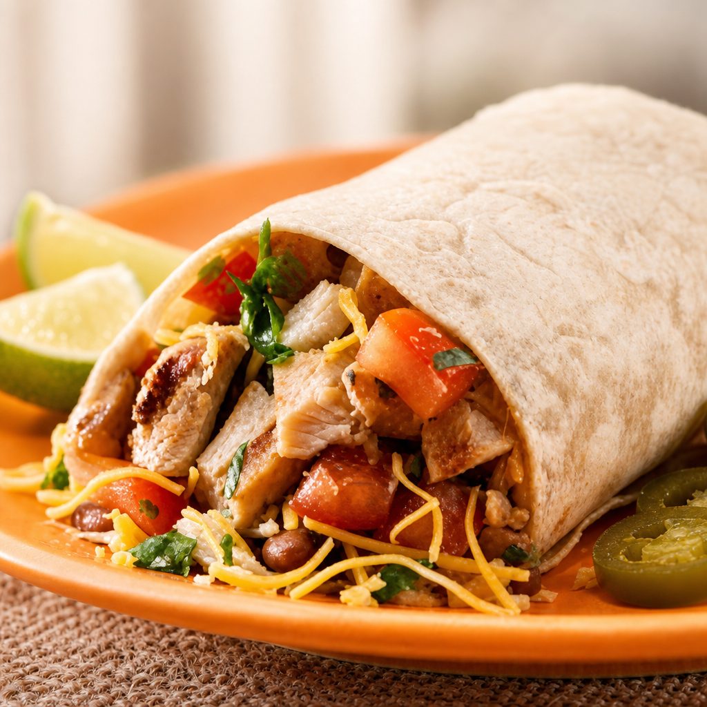 Super Chicken Burrito.