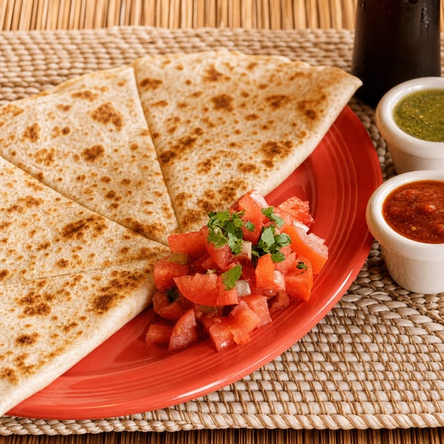 Prawn Quesadilla.