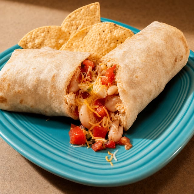 Lobster and Prawn Burrito.