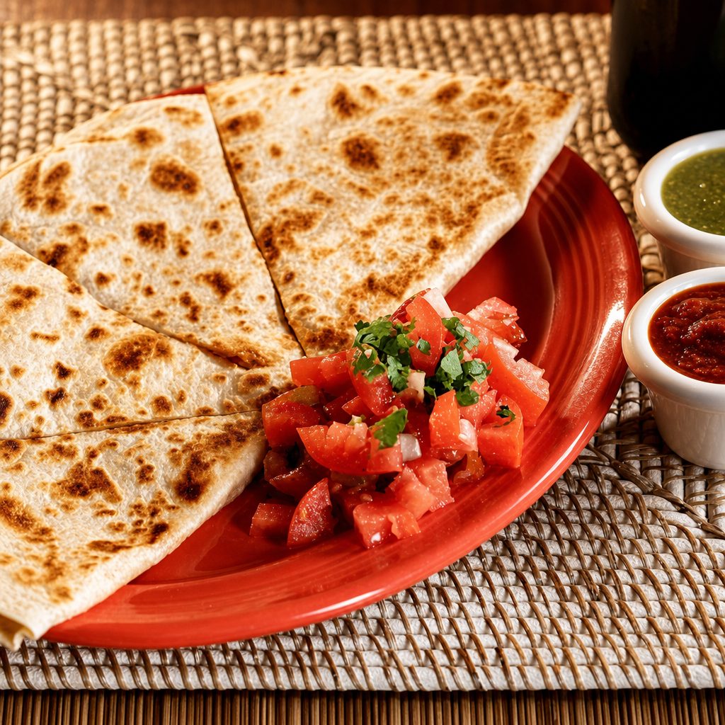 Fish Quesadilla.