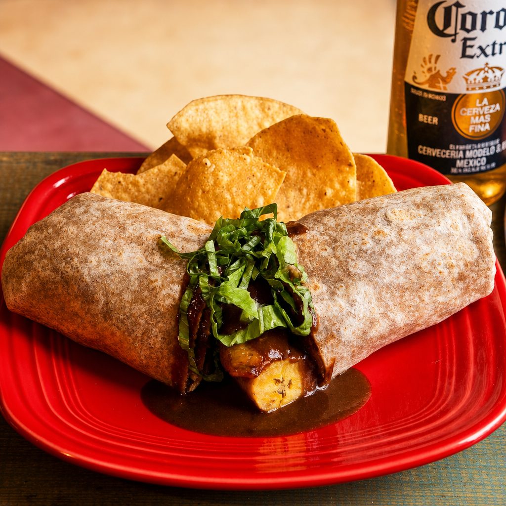 Hole Mole Wrap "Winner Best Veggie Burrito ".