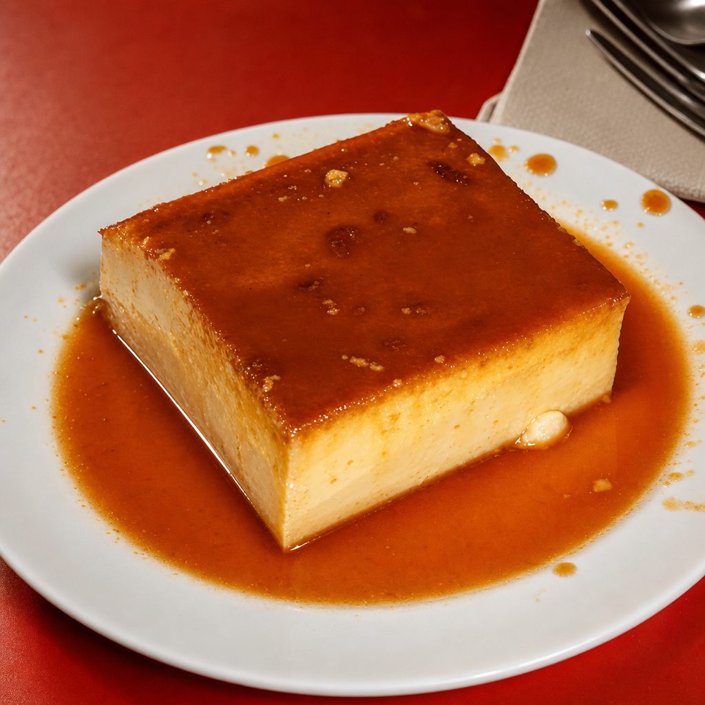 Flan Caramel Custard.