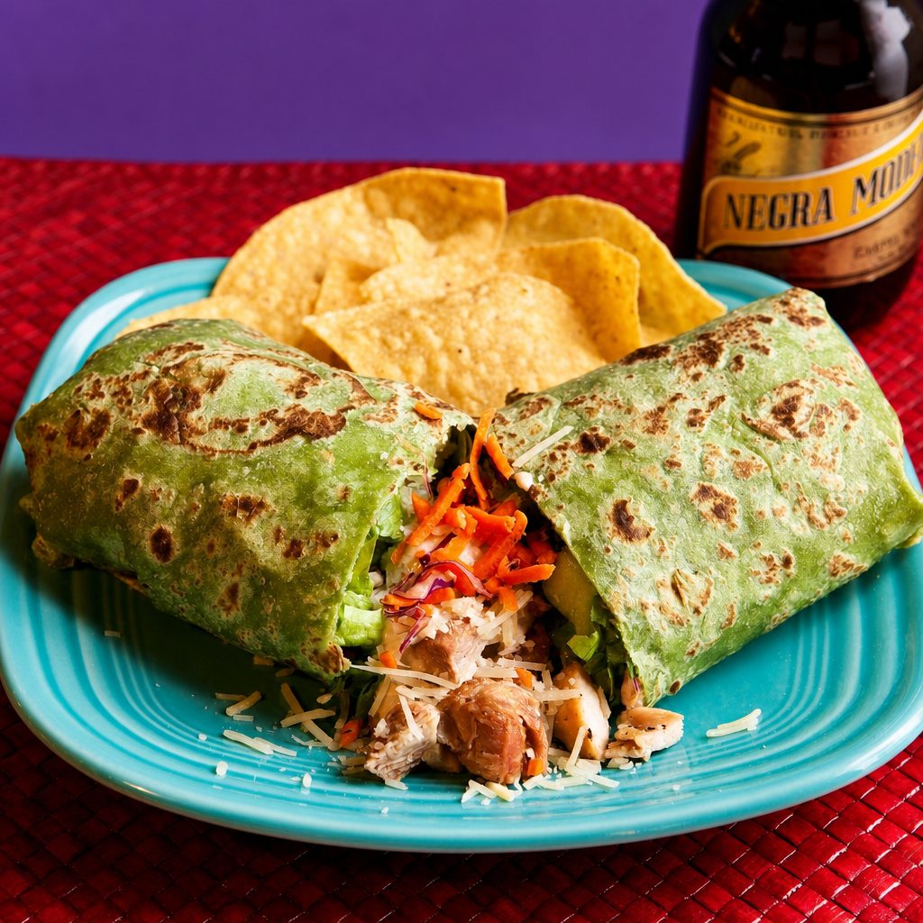 Grilled Caesar Wrap.
