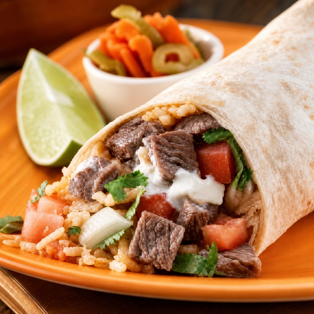 Super Steak Burrito.