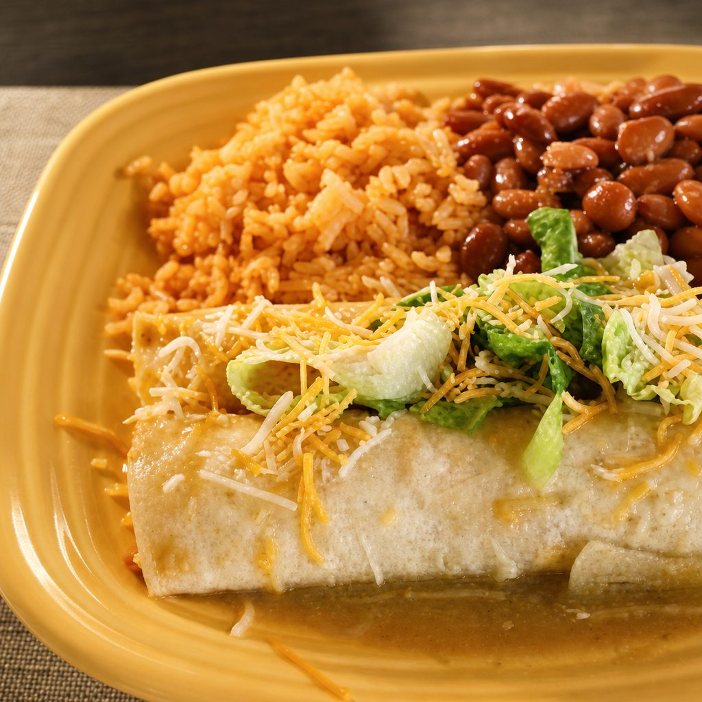 Enchiladas Verdes.